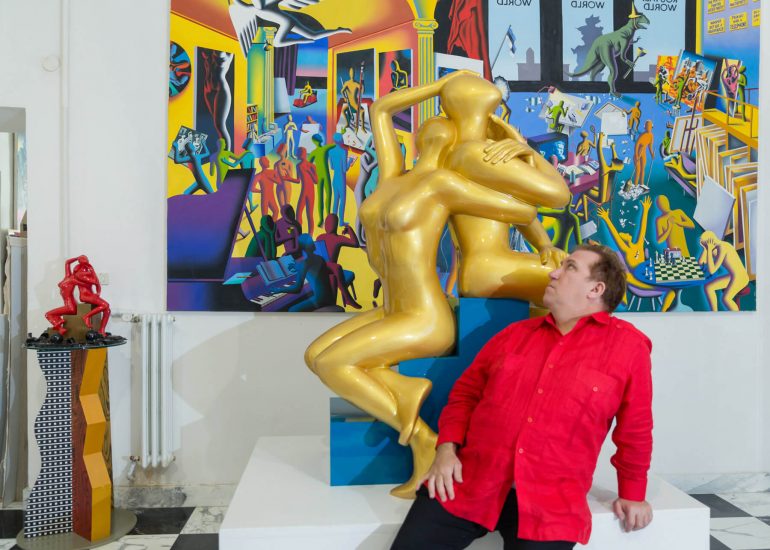 Ritratti ambientati - Mark Kostabi - Giorgio Sacher Fotografo