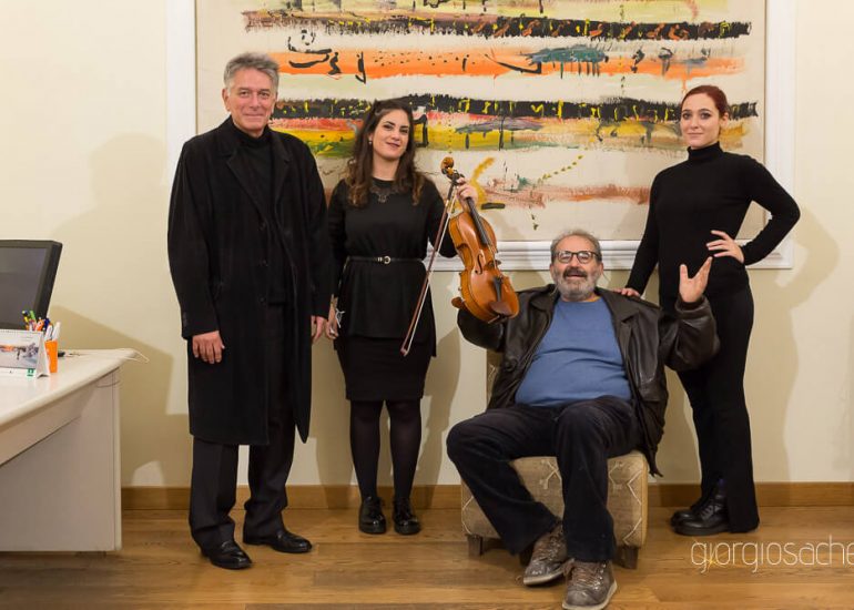 Le voci recitanti nella lettura a confronto con le sonorità della viola - Hub39/Art – Performance – Parole. Oltraggi. Verseggi