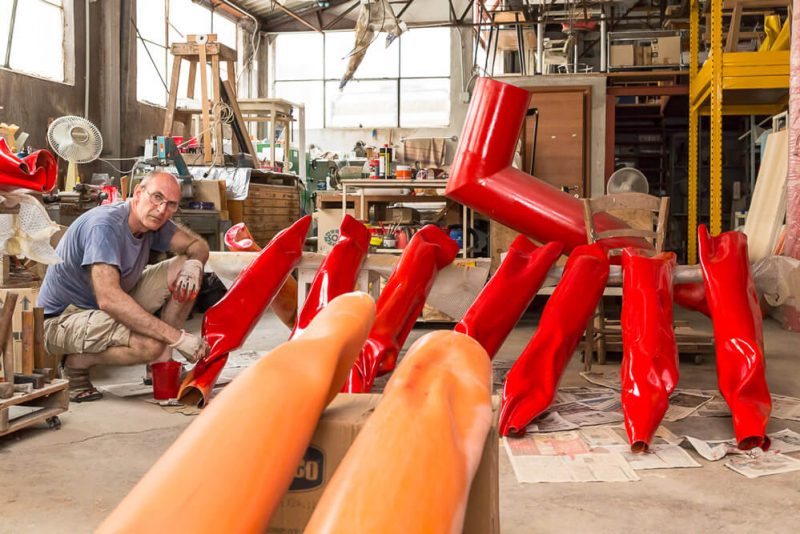 Raccolta fotografica Alberto Timossi, artista - Giorgio Sacher Fotografo