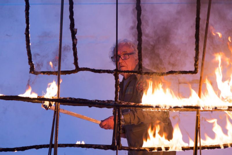 Raccolta fotografica Paolo Buggiani, pittore, performer - Giorgio Sacher Fotografo