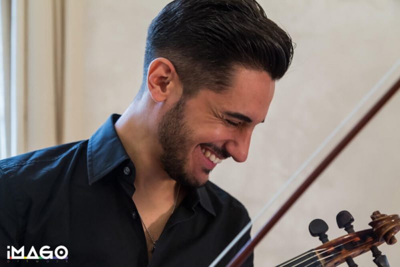 Raccolta fotografica violinista e pianista - Giorgio Sacher Fotografo