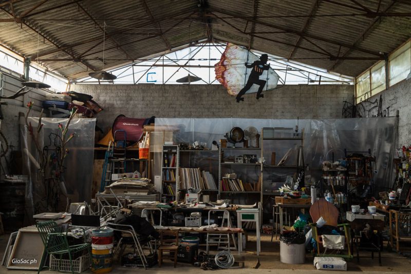 Raccolta fotografica Paolo Buggiani, pittore, performer - Giorgio Sacher Fotografo
